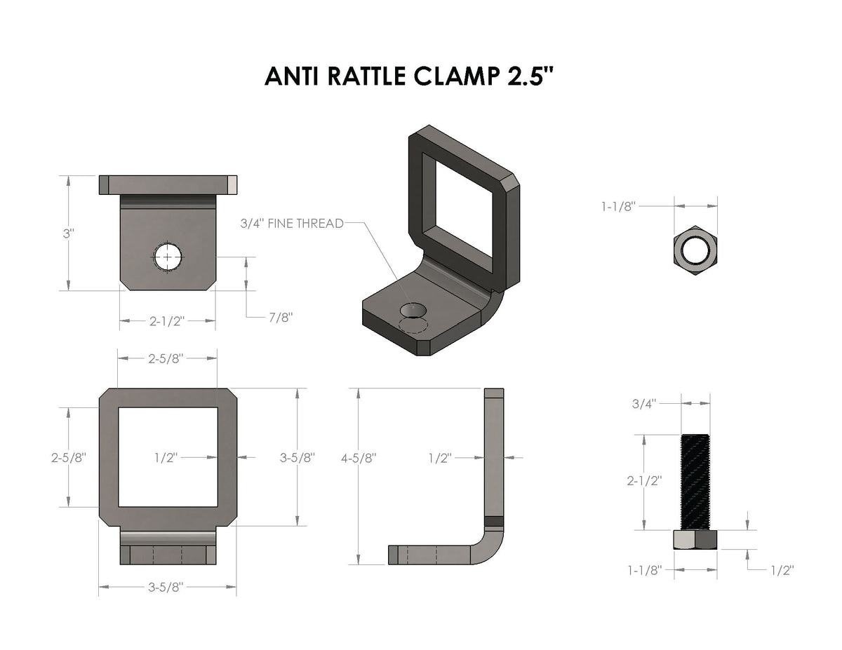 Rattle Flap - Black and White