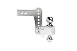 BulletProof Hitches® - AL204 - 2.0-Inch Aluminum Medium Duty 4-Inch Drop/Rise Hitch