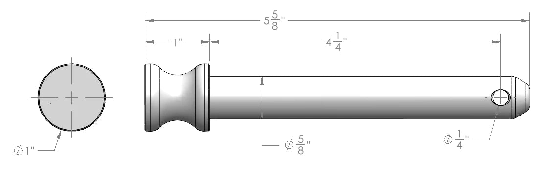 BulletProof Corrosion Resistant Pins (Pair) Design Specification