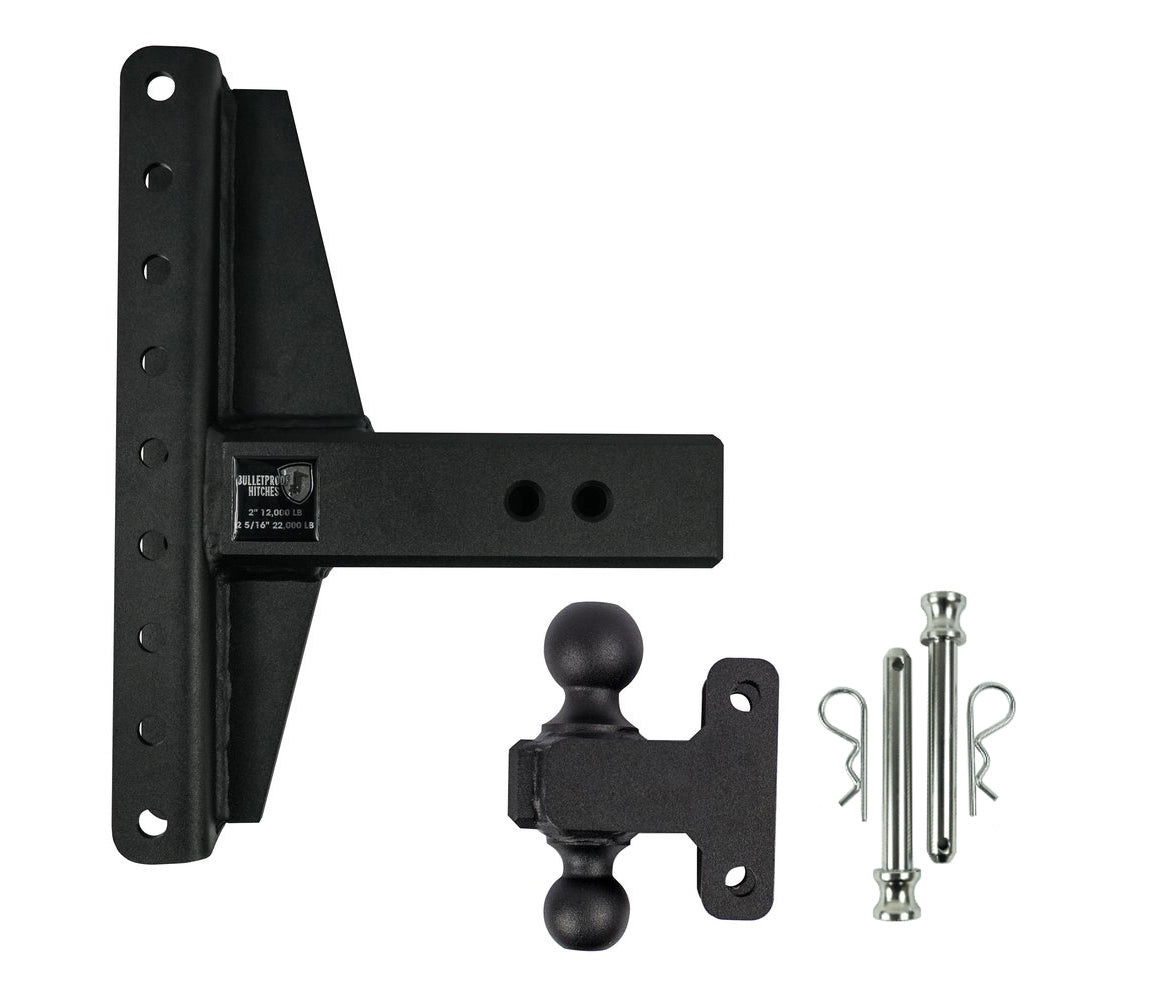 3.0-Inch Heavy Duty 4-Inch & 6-Inch Offset Hitch- Parts Included