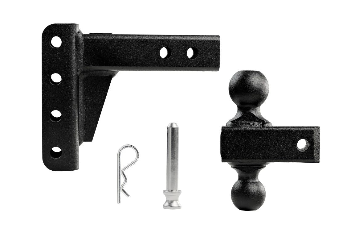 2.0-Inch Light Duty 4-Inch Drop/Rise Hitch- Parts Included