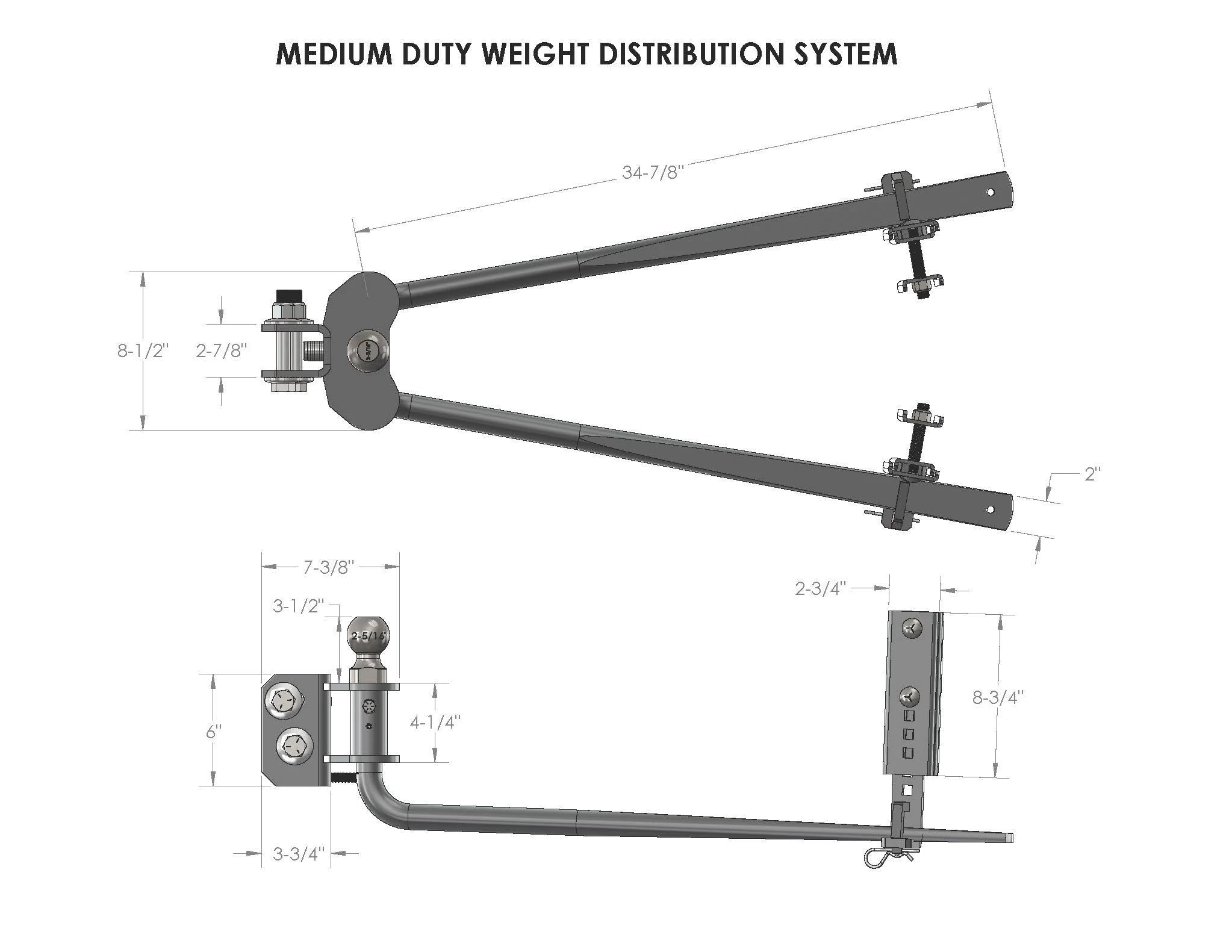 BulletProof Medium Duty Weight Distribution System Design Specification