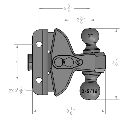 BulletProof Extreme Duty Road Suppressor Dual Ball- Production Specifications