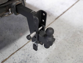 2.0 Inch Heavy Duty 8 Inch Drop/Rise Hitch In-Use